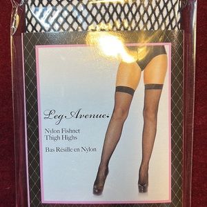 Fishnet Thigh Highs